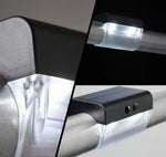Solar light for handrails, railings, and banisters, cool white