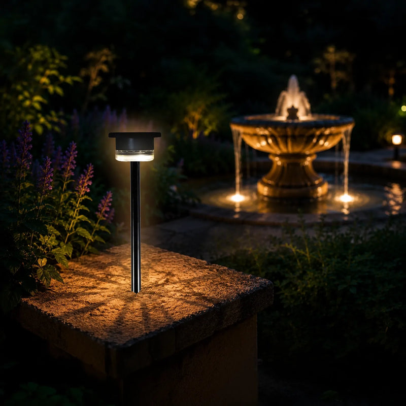 High-quality Solar Path and Garden Light Multicolor, with Ground Spike
